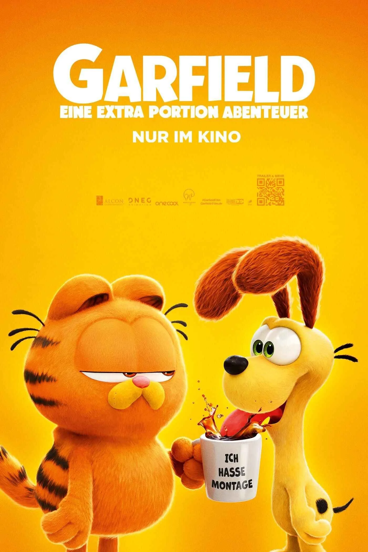 The Garfield Movie (2024) - Stream Animation movies with EURO IPTV IPTV service